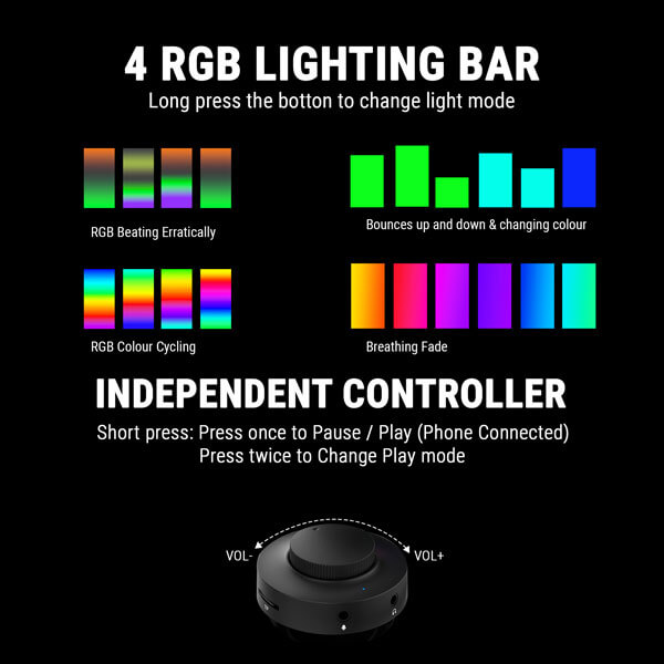 Ant Esports GS510 RGB Gaming Speaker